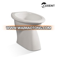 porcelain hand flush toilet bowl