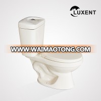 Wholesale Cheap Price Top Dual Button S-trap Bone Color Two Piece Toilet